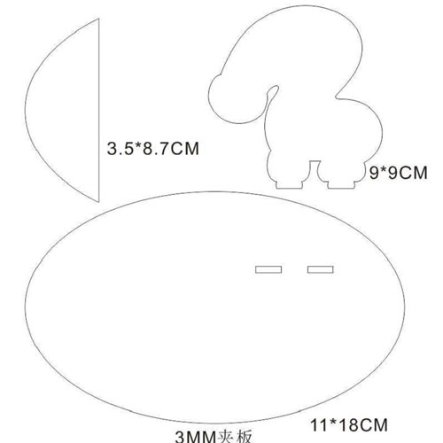 馬年手機座含土材料包